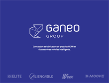 Tablet Screenshot of ganeogroup.com
